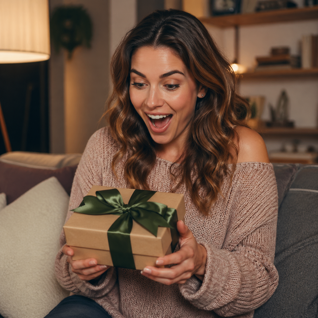 Valentine's Day custom love song gift reveal